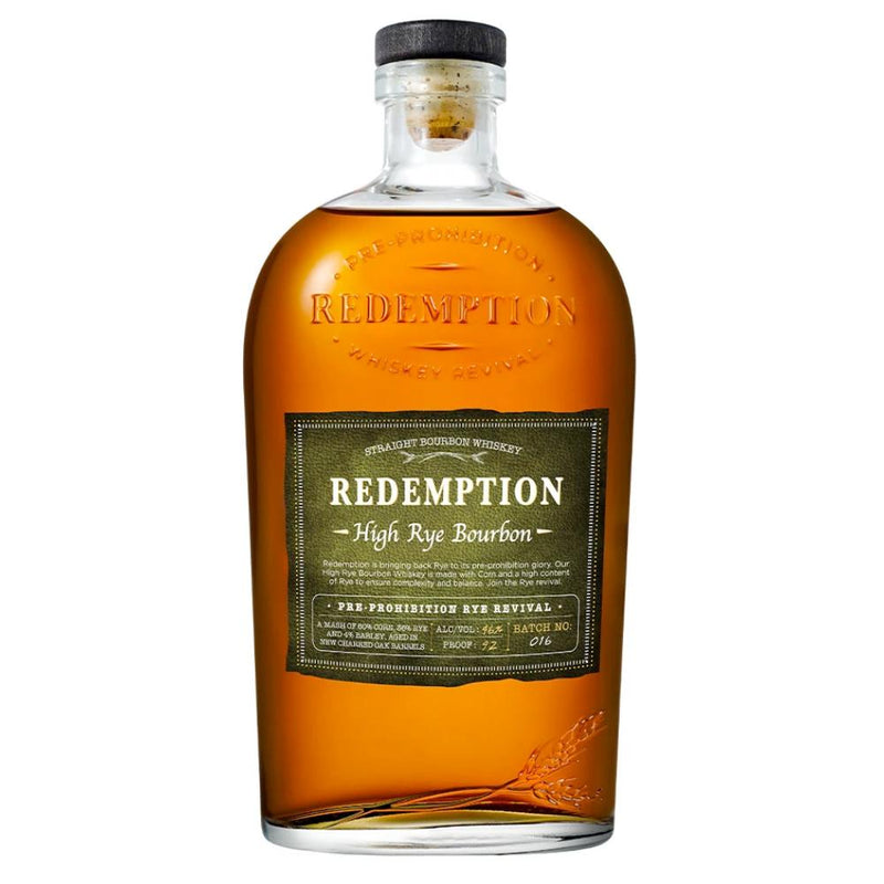 Redemption High Rye Bourbon Whiskey