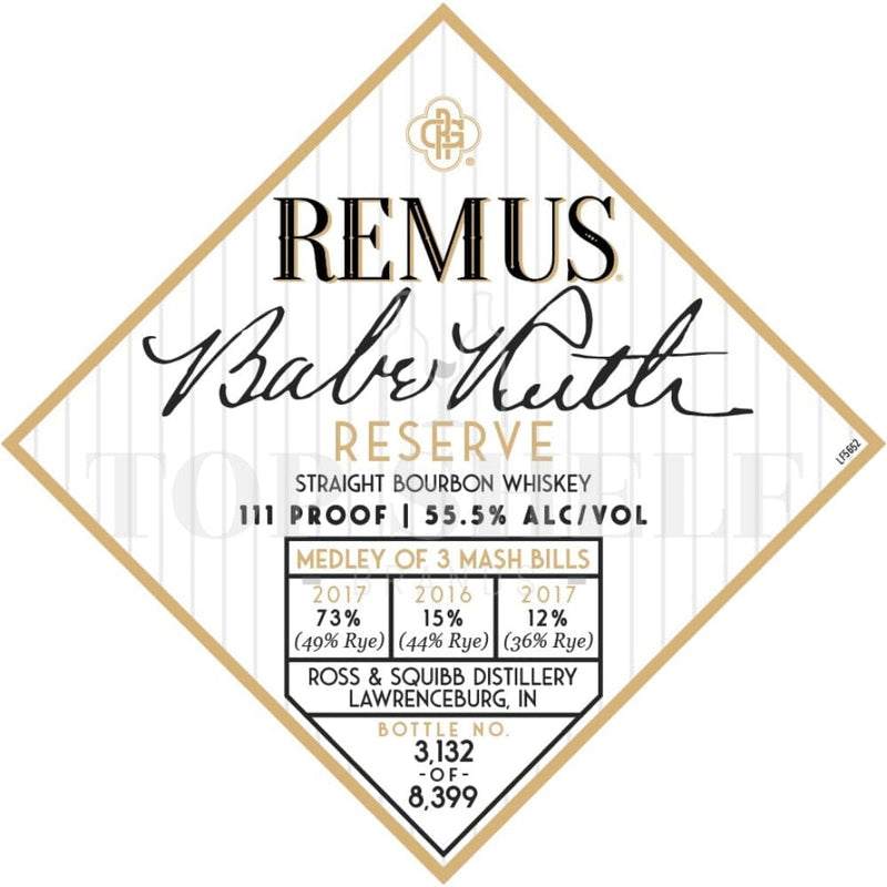 Remus Babe Ruth Reserve Bourbon Batch 2
