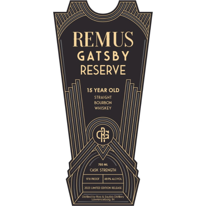 Remus Gatsby Reserve 15 Year Old 2023 Release
