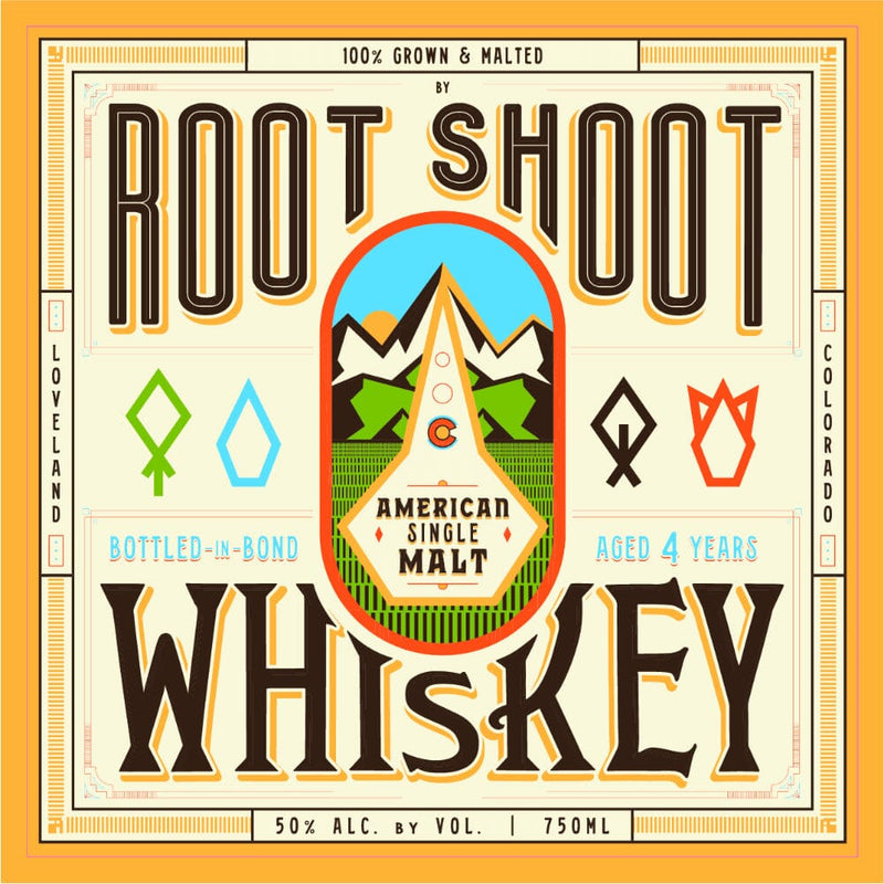 Root Shoot Bottled in Bond American Single Malt Whiskey