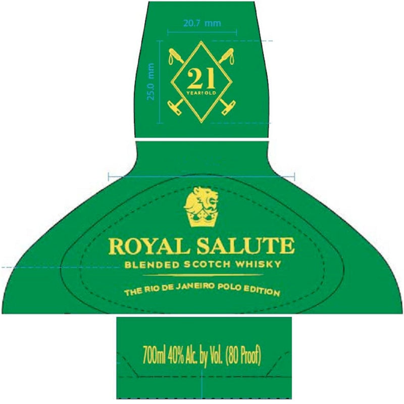 Royal Salute The Rio de Janeiro Polo Edition 21 Year Old