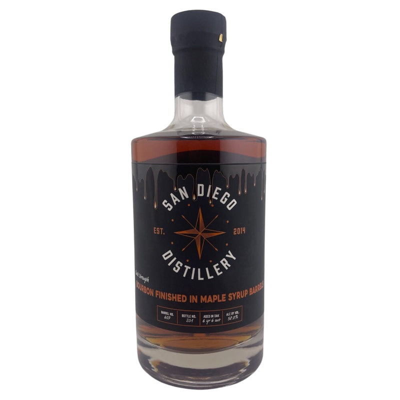San Diego Distillery Sip Whiskey Private Cask Single Barrel Select Finished in Maple Syrup Barrels
