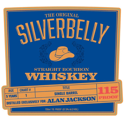 Silverbelly 5.5 Year Old Single Barrel Bourbon by Alan Jackson