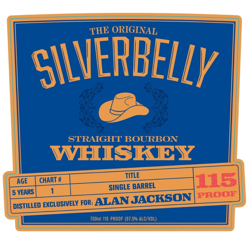 Silverbelly 5.5 Year Old Single Barrel Bourbon by Alan Jackson