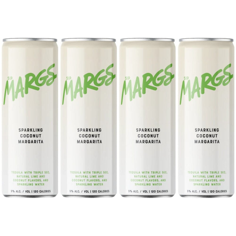 SipMARGS Coconut Margarita 4PK
