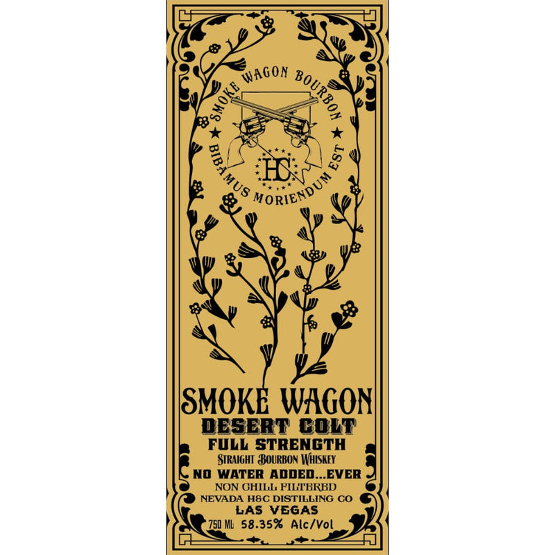 Smoke Wagon Desert Colt Full Strength Straight Bourbon
