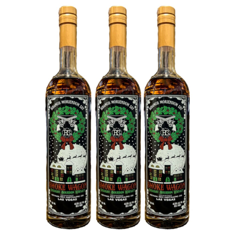 Smoke Wagon Straight Bourbon Christmas 2023 Limited Edition