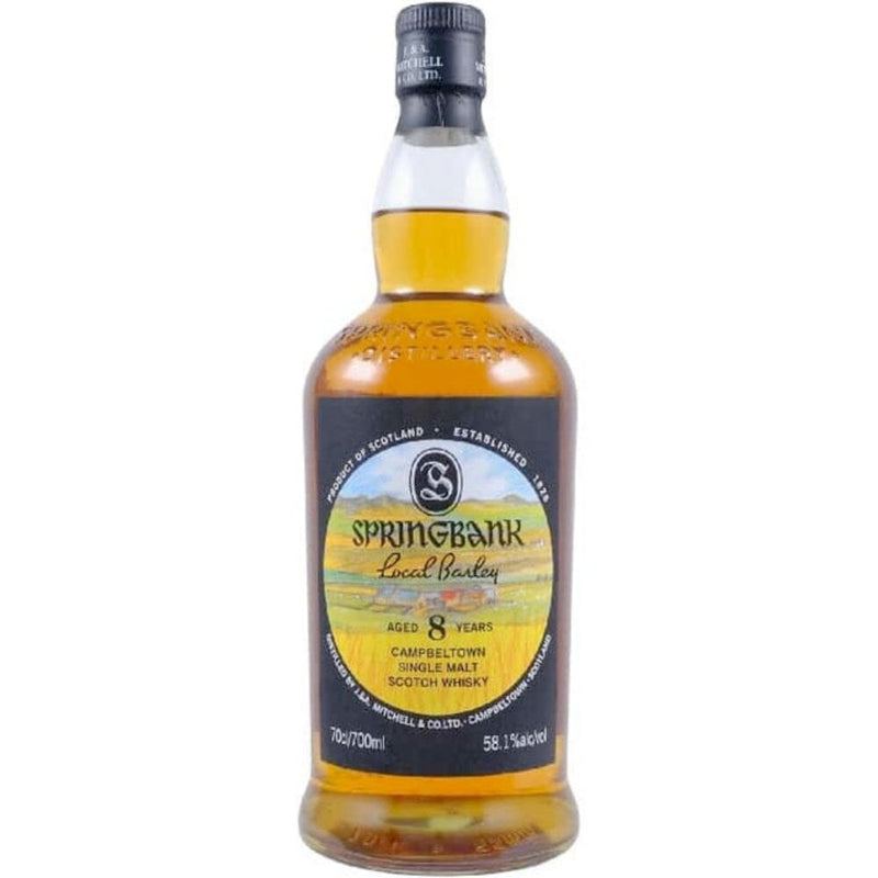 Springbank Local Barley 8 Year Single Malt Scotch Whisky 2025 Release