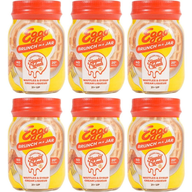Sugarlands Eggo Brunch in a Jar Waffles & Syrup Sippin’ Cream 50ml 6pk