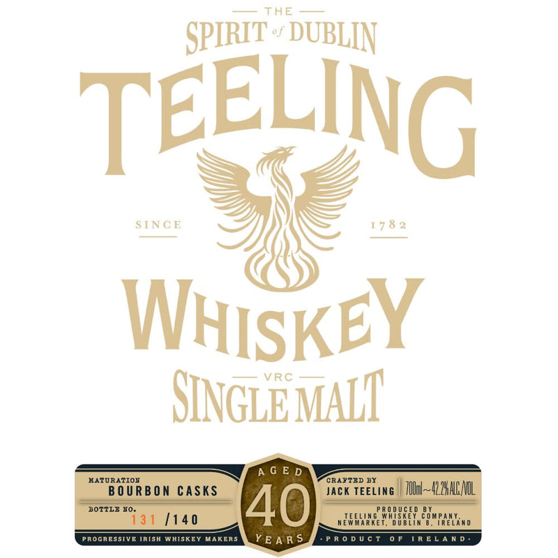 Teeling 40 Year Old Vintage Reserve Collection