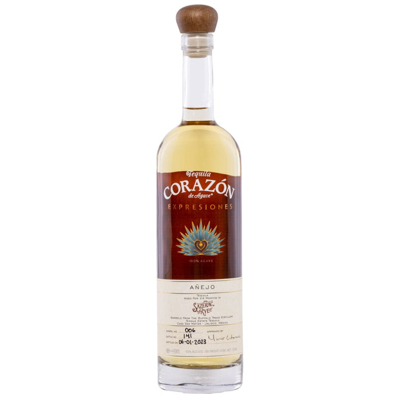 Corazon Sazerac Rye Expresiones Añejo Tequila 2023 Release