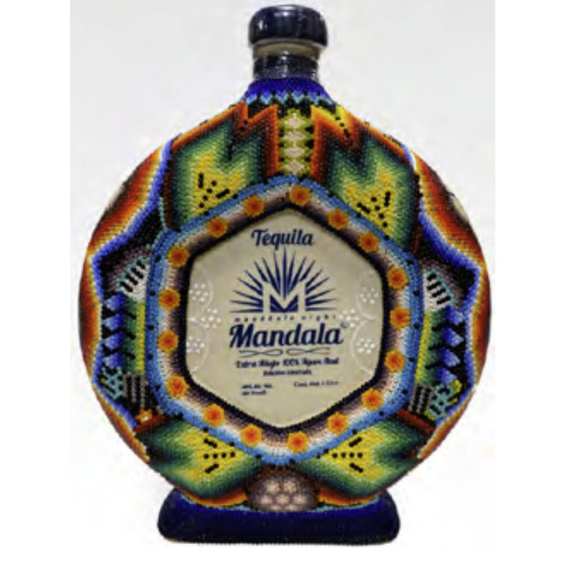 Tequila Mandala Extra Añejo Arte Huichol 1L