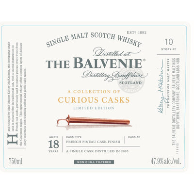 The Balvenie A Collection of Curious Casks 18 Year Old