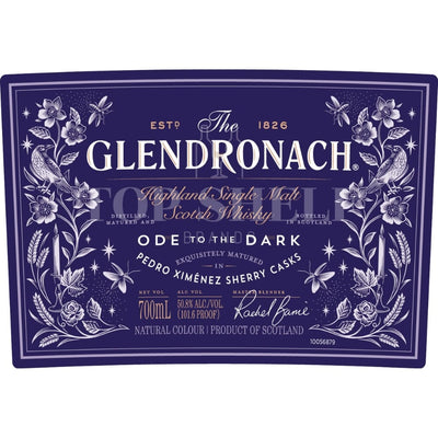 Glendronach Ode to the Dark Single Malt Scotch