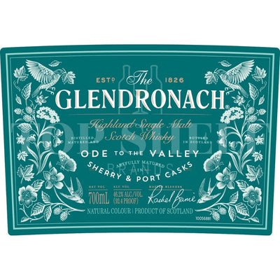 Glendronach Ode to the Valley Single Malt Scotch