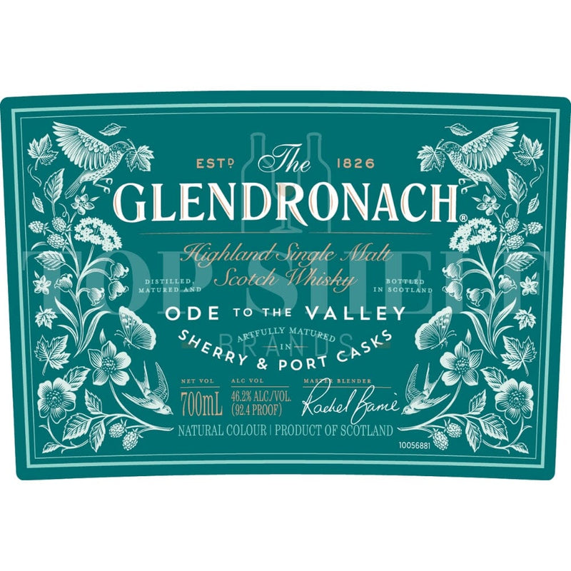 Glendronach Ode to the Valley Single Malt Scotch