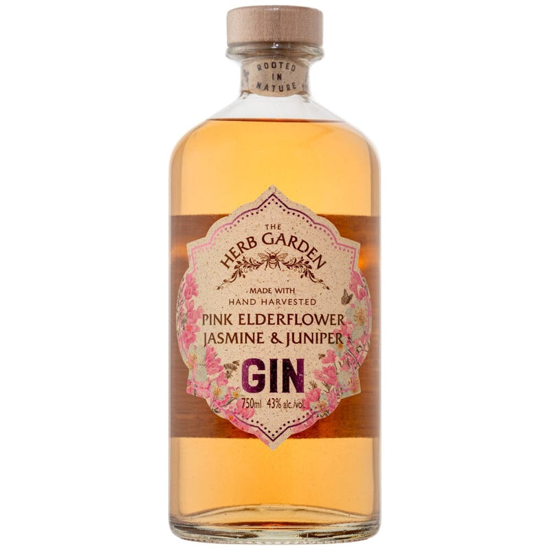 The Herb Garden Pink Elderflower And Jasmine Gin