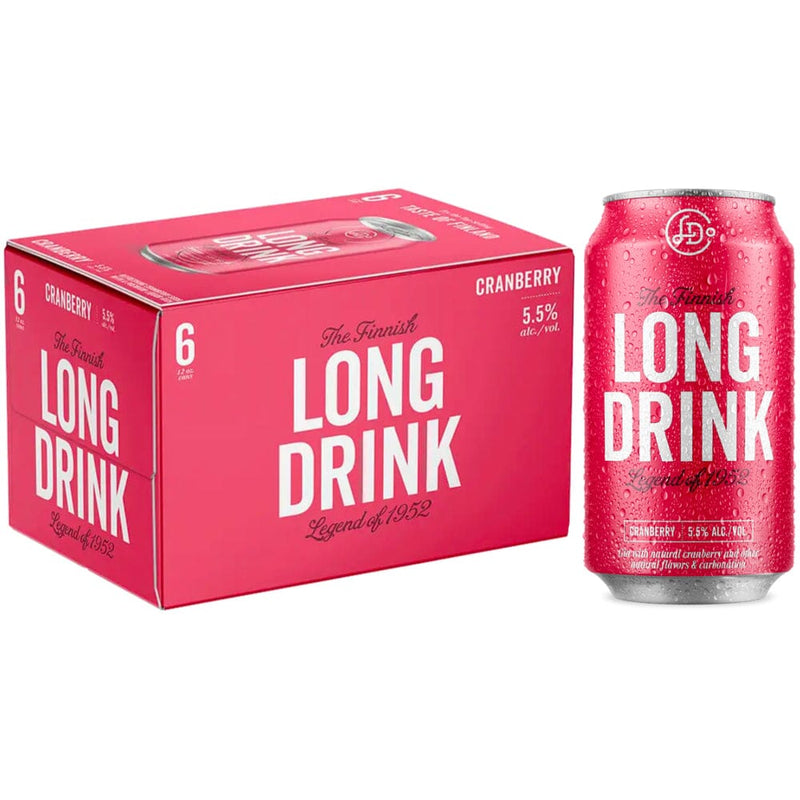 The Long Drink Cranberry Gin 6PK