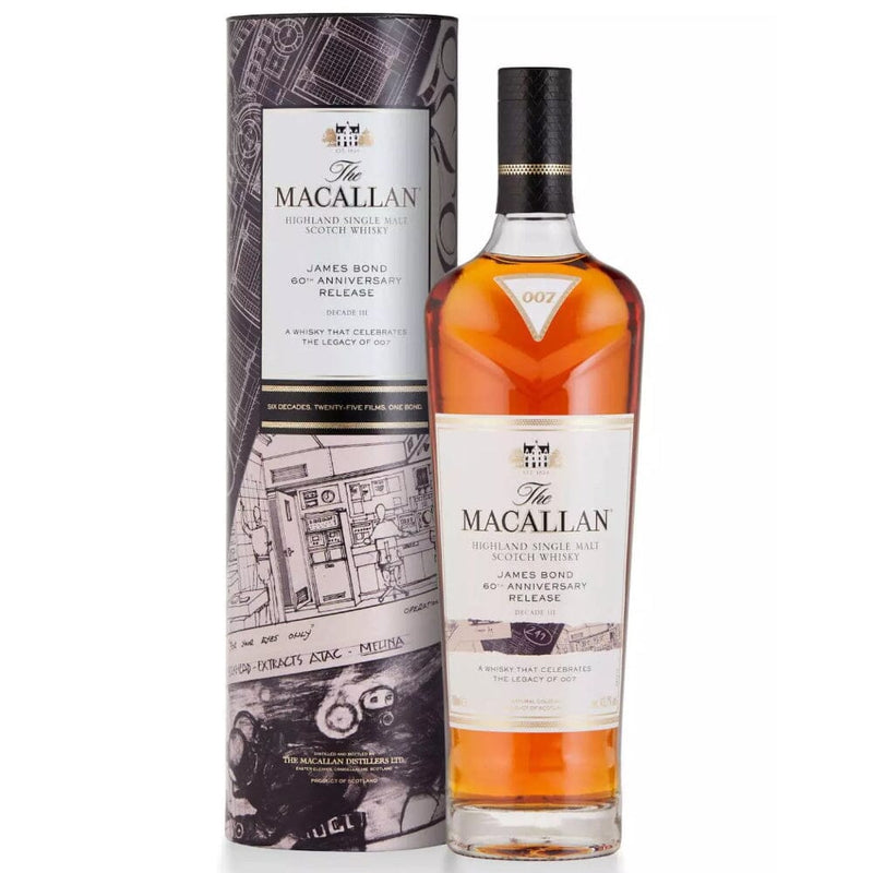 The Macallan James Bond 60th Anniversary Release Decade III