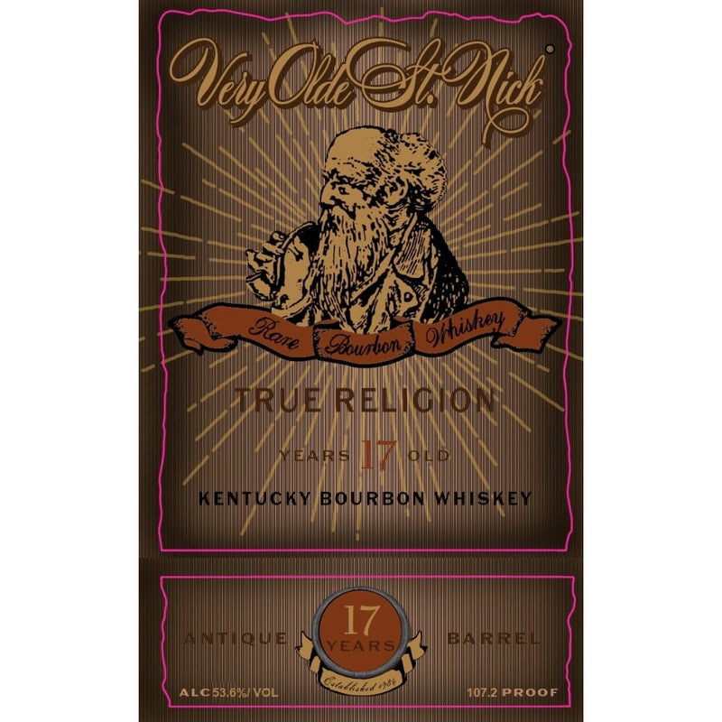 Very Olde St. Nick True Religion 17 Year Old Bourbon