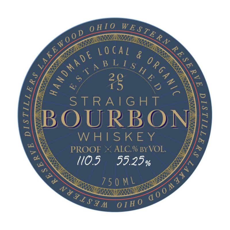 Western Reserve Organic Barrel Proof Straight Bourbon