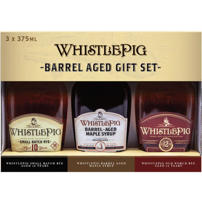 WhistlePig Barrel Aged Gift Set 3x375ml