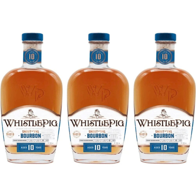 WhistlePig Snout to Tail 10 Year Old Bourbon 3pk
