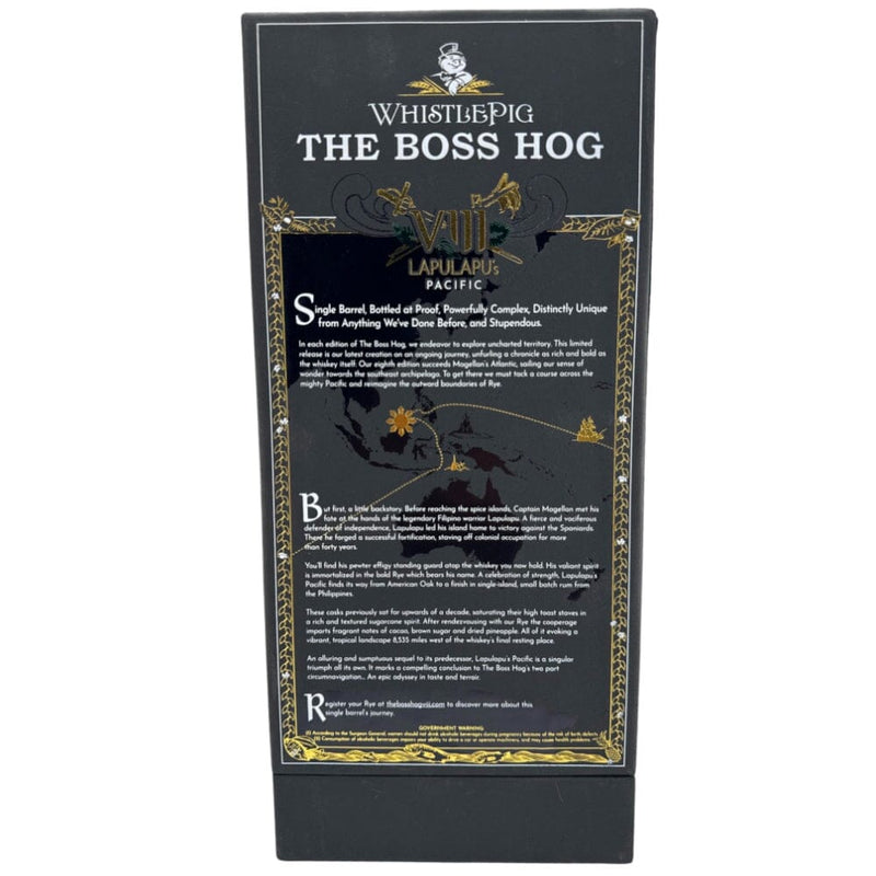 WhistlePig The Boss Hog VIII Lapulapu’s Pacific