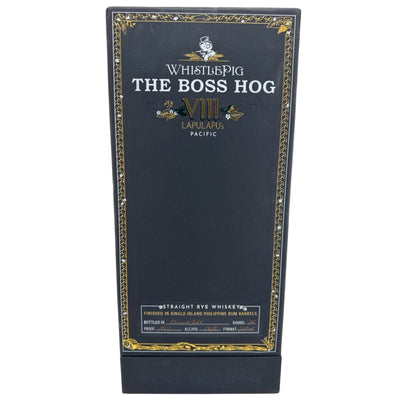WhistlePig The Boss Hog "The One That Made It Around The World"