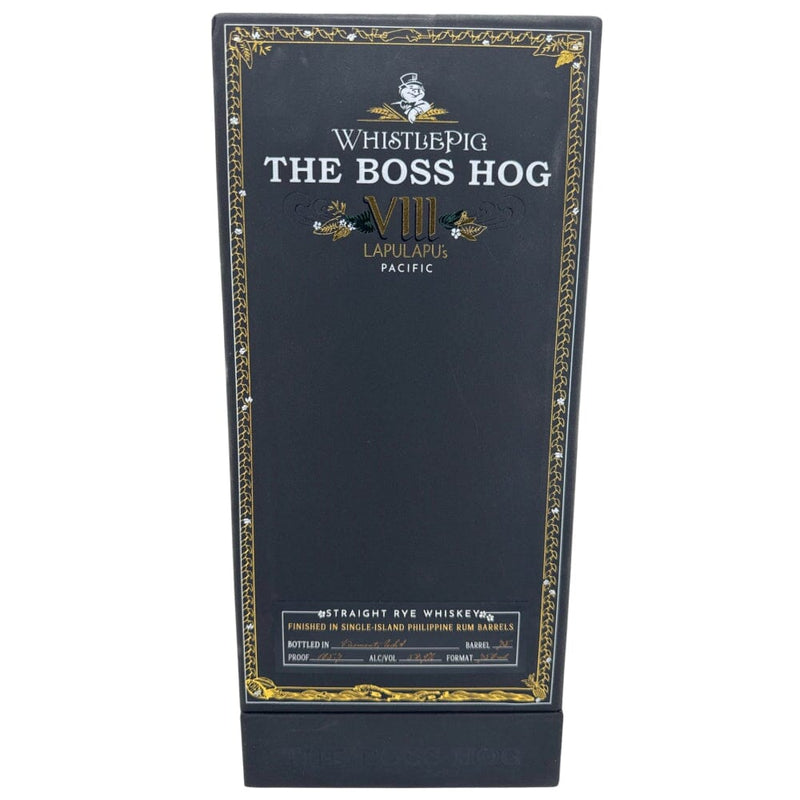WhistlePig The Boss Hog "The One That Made It Around The World"