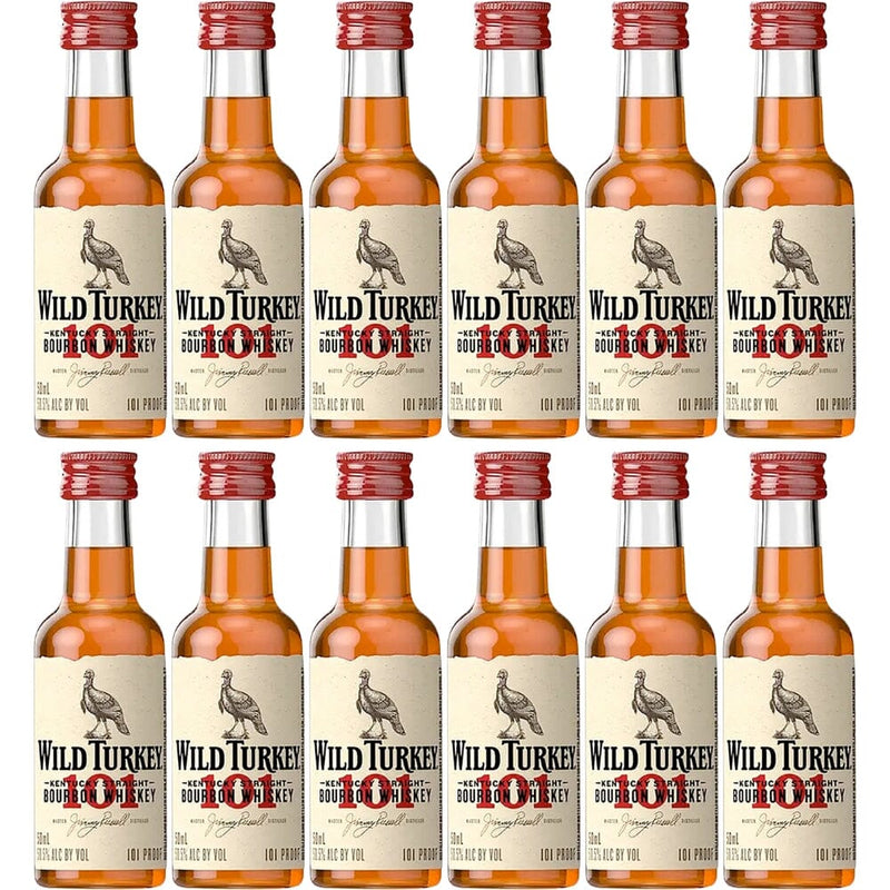 Wild Turkey 101 50ml 12pk