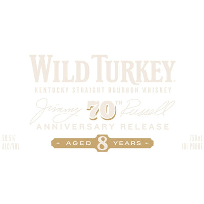 Wild Turkey Jimmy Russell 70th Anniversary Release