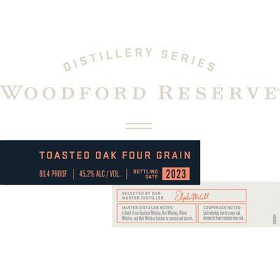 Woodford Reserve Toasted Oak Four Grain 2023