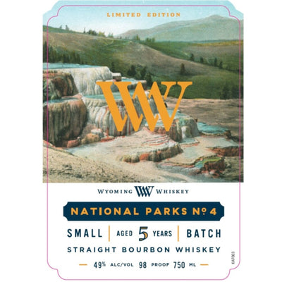 Wyoming Whiskey National Parks No. 4 Limited Edition