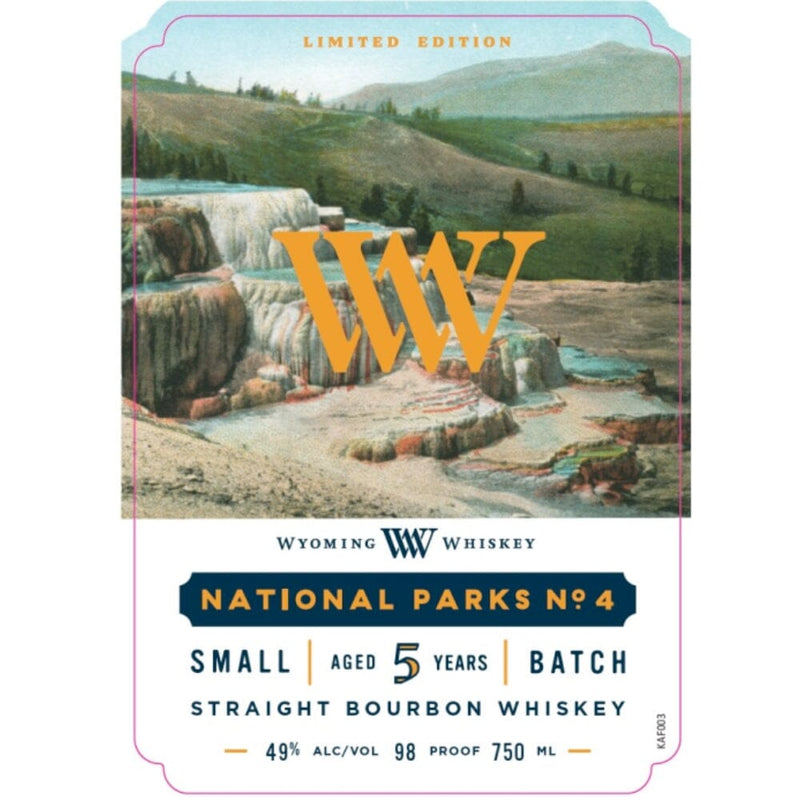Wyoming Whiskey National Parks No. 4 Limited Edition