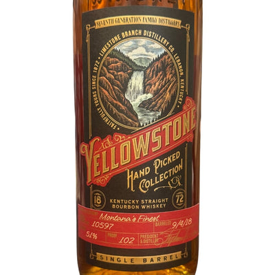 Yellowstone Hand Picked Collection "Montana's Finest" By Sip Whiskey