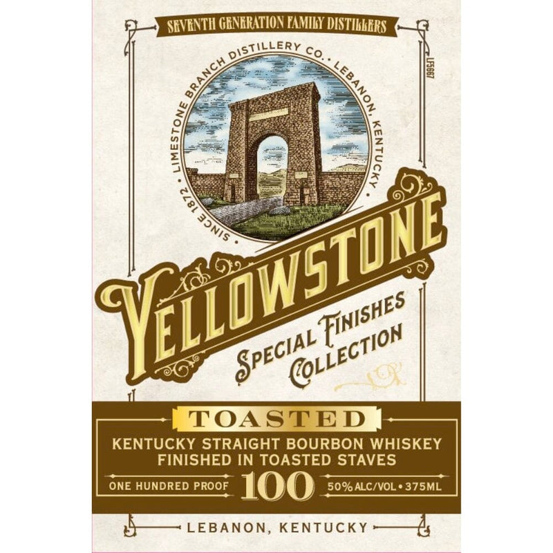 Yellowstone Toasted Bourbon Special Finishes Collection 375ml