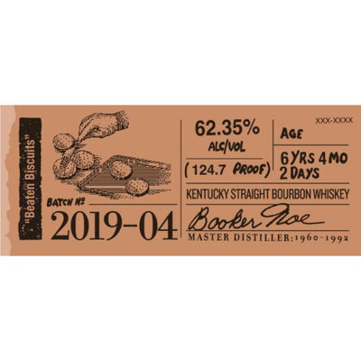 Booker’s 2019-04 “Beaten Biscuits”