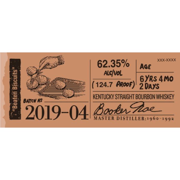 Booker’s 2019-04 “Beaten Biscuits”
