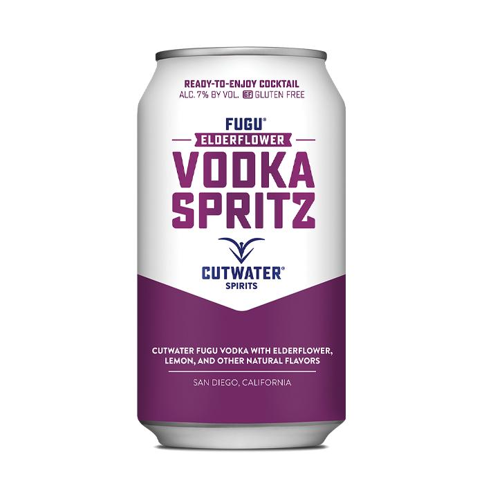 Fugu Elderflower Vodka Spritz (4 Pack - 12 Ounce Cans)