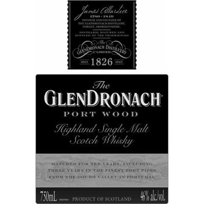 Glendronach Port Wood