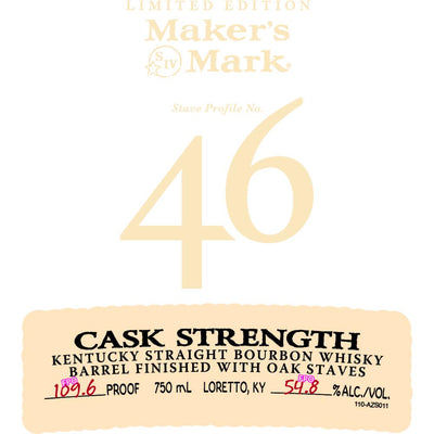 Maker's Mark 46 Cask Strength