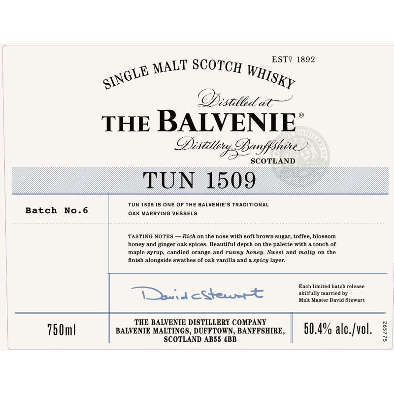 The Balvenie Tun 1509 Batch 7