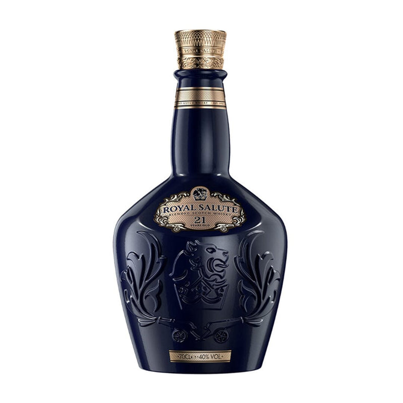 Chivas Royal Salute 21 Year Old The Sapphire Flagon Scotch Whisky
