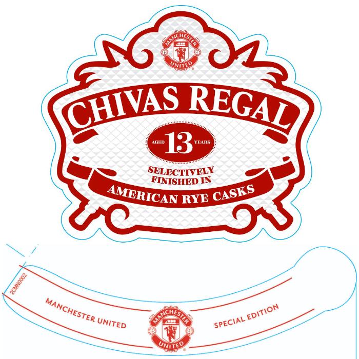 Chivas Regal 13 Year Old Manchester United Special Edition