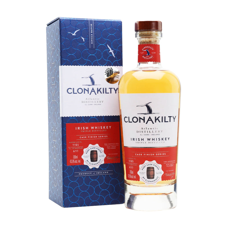 Clonakilty Port Cask Finish Irish Whiskey