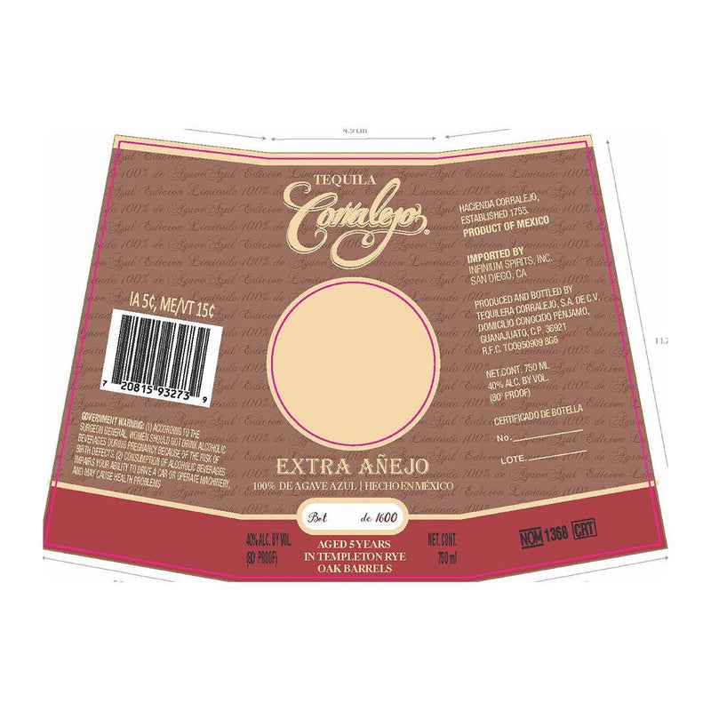 Corralejo Extra Anejo 5 Year Aged