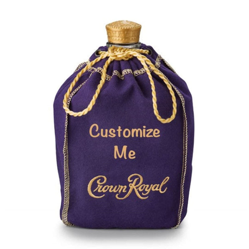 Crown Royal Deluxe Custom Embroidered Gift Bag