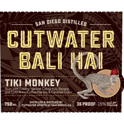 Cutwater Spirits Bali Hai Tiki Monkey