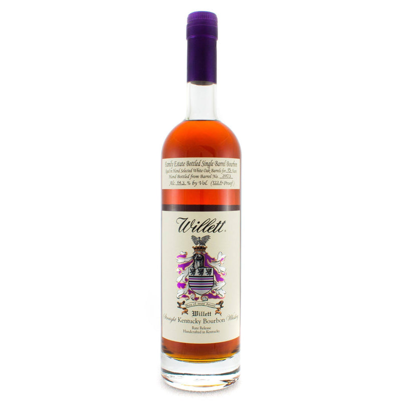 Willett Family Estate Bottled Bourbon 15 Years Old Barrel No. 2073
